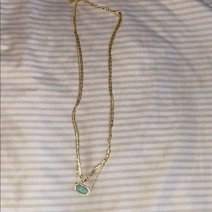 Kendra Scott Elisa Gold Multi Strand Necklace
